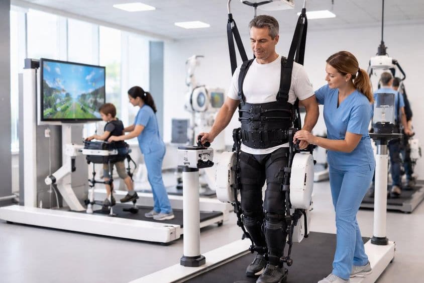 Guérison avec l'aide de la robotique.