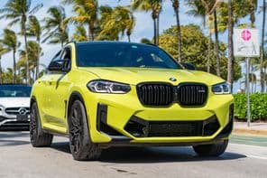 2022 BMW X4 M crossover.