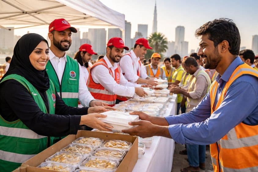 Collaboration communautaire à Dubaï