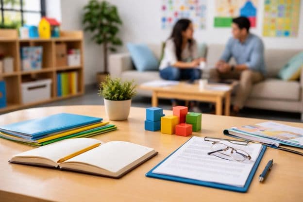 Consultation des parents à l'école