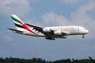 Avion de passagers d'Emirates Airlines