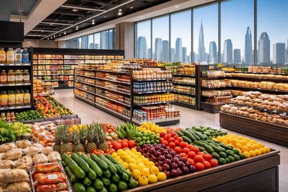 Approvisionnement stable sur les marchés de Dubaï
