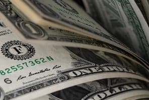 Le billet d'un dollar américain