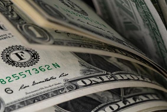 Le billet d'un dollar américain