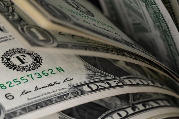 Le billet d'un dollar américain