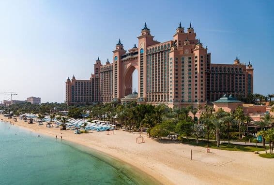 Hôtel Atlantis sur la Palm.