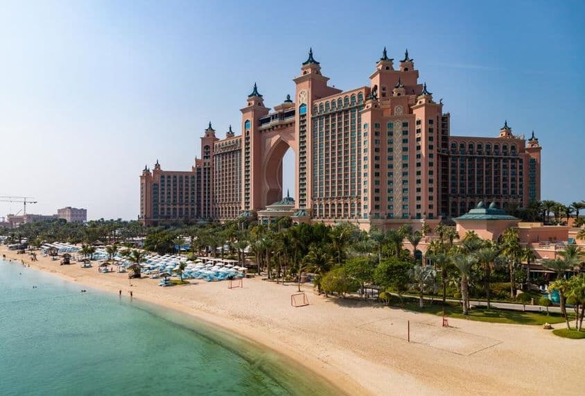 Hôtel Atlantis sur la Palm.