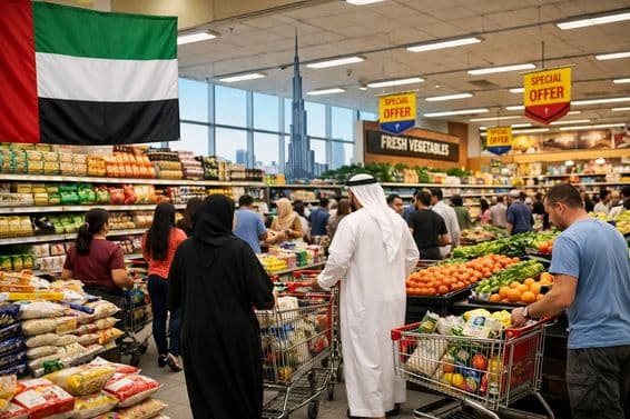 Approvisionnement alimentaire stable à Dubaï