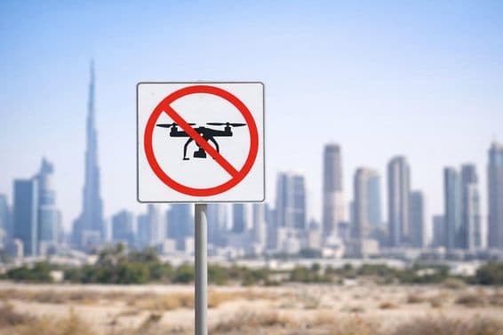 Interdiction totale du vol de drone