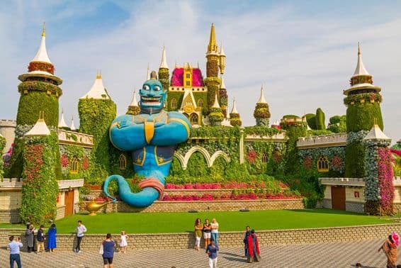 Jardin Miracle de Dubaï