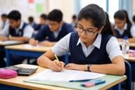 Étudiants de Dubai dans un cadre d'examen