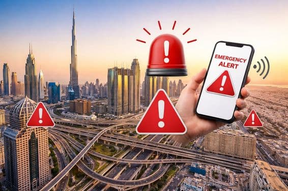Alerte d'urgence à Dubaï