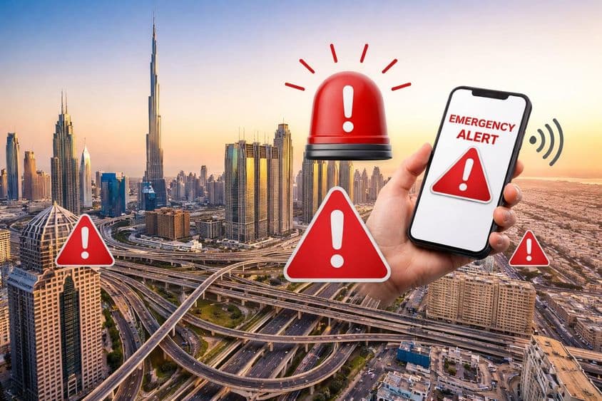 Alerte d'urgence à Dubaï