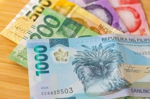 Billets de banque philippins.
