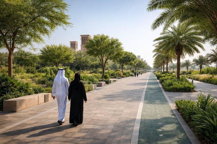 Promenade piétonne d'Al Ras