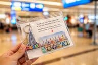 Adieu émouvant à l'aéroport de Dubaï