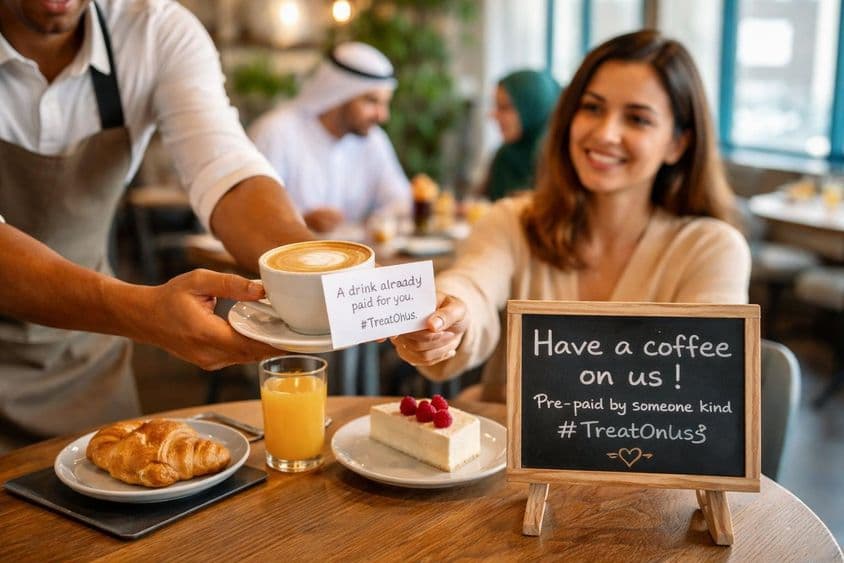 Un moment de gentillesse prépayée