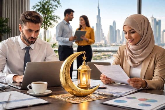 Travail pendant les jours fériés dans un bureau à Dubaï
