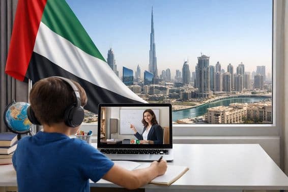 Apprentissage à distance sécurisé à Dubaï