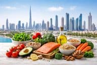 Aliments sains à Dubaï