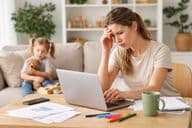 Travailler à domicile avec un enfant