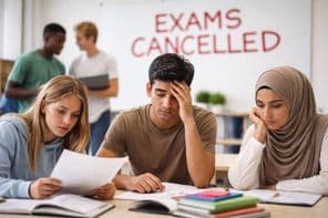 Étudiants laissés sans examens