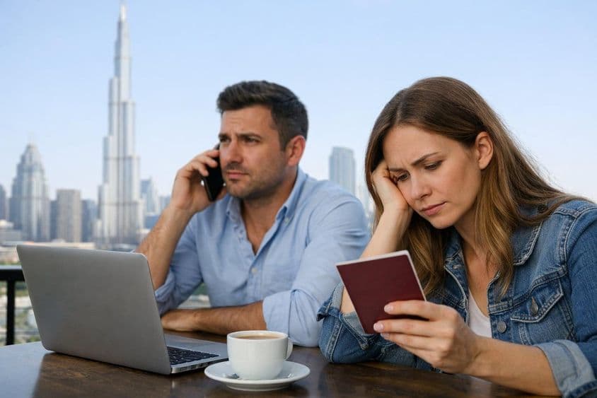 Retour incertain depuis Dubaï