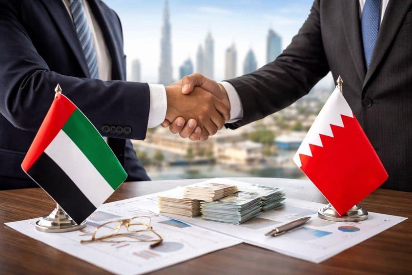 Accord de swap de devises avec poignée de main