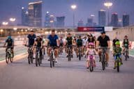 Commune cycliste à Dubaï