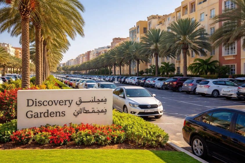 Système de stationnement à Discovery Gardens