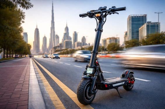 Trottinette électrique à grande vitesse