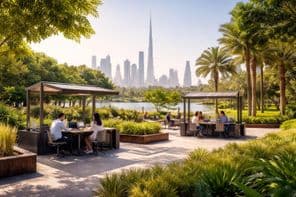 Travailler au parc à la manière de Dubaï
