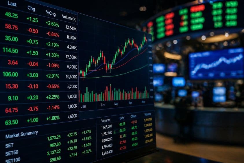 Opportunités de marché boursier à Dubaï