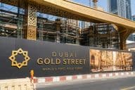 La Gold Street de Dubaï est en construction