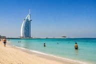 Plage de Dubaï dimanche