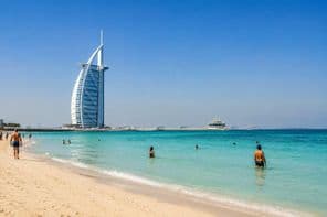 Plage de Dubaï dimanche