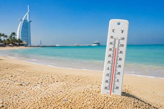 Alerte de Chaleur Côtière à Dubaï