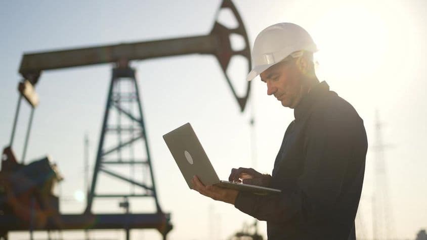 Vérification du fonctionnement d'une pompe à pétrole