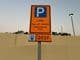 Panneau de stationnement public de la municipalité de Dubaï.