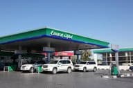 La station-service Emarat dans la ville de Charjah.