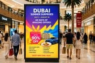 Expérience shopping estivale à Dubaï