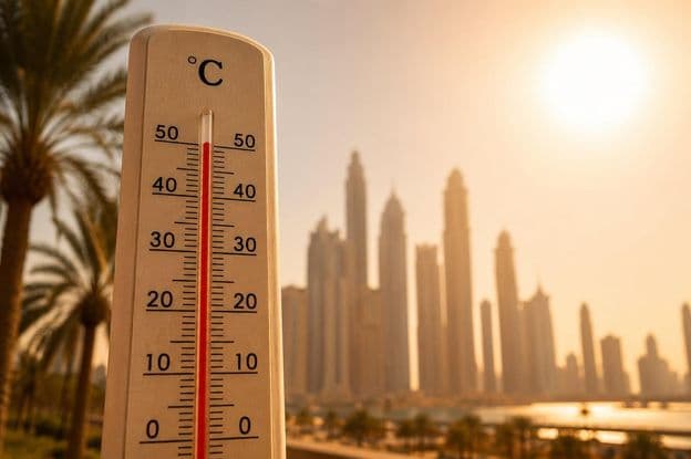 Début du pic de chaleur estivale à Dubaï