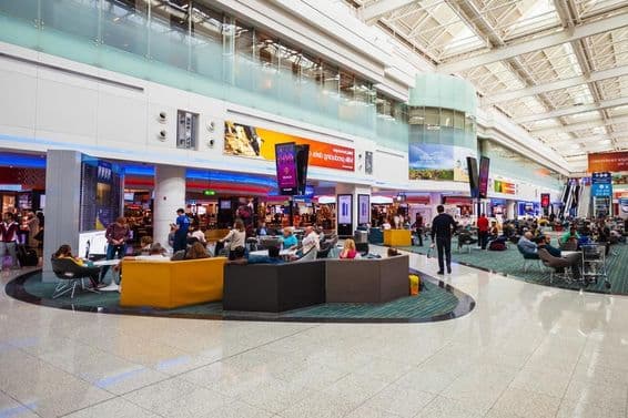 Aéroport International de Dubaï.